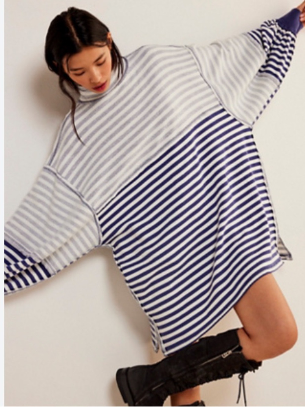 Free People We The Free Coastal Turtleneck Size S